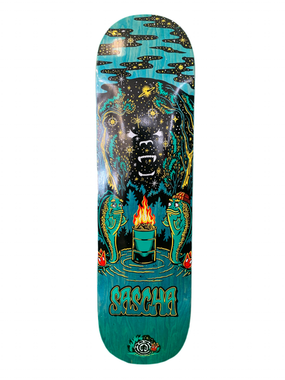 Element Sascha Shadow Lurker 8.25" Classic Skateboard Deck
