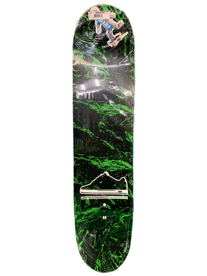 Girl x Diamond Jeron Wilson Shoe Series II Black/Green 7.63" Classic Skateboard Deck