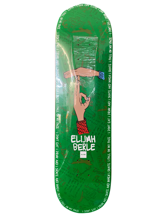 Chocolate Elijah Berle Trunk Boyz Green 8.5" Classic Skateboard Deck