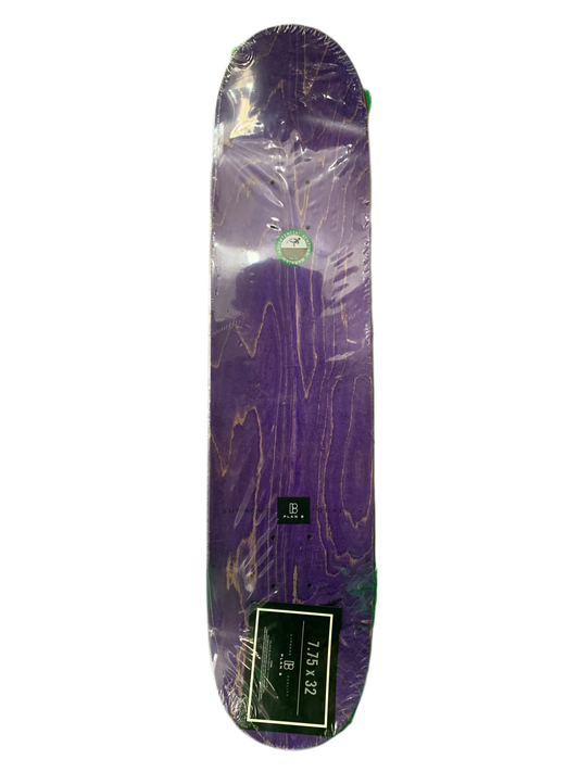 Plan B Danny Way Red Stars 7.75" Classic Skateboard Deck