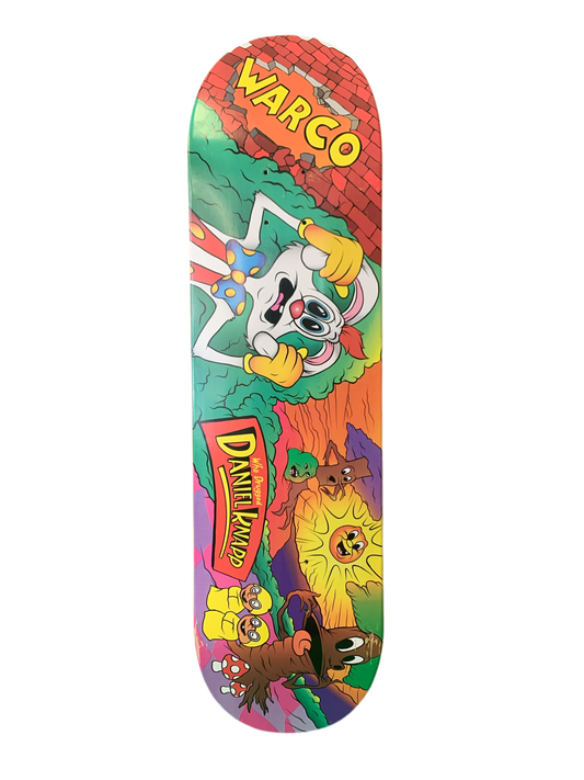 Warco Daniel Knapp Who Framed 8.5" Classic Skateboard Deck