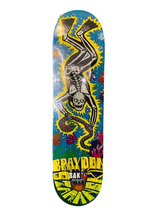 Baker Braydon Szafranski Super Jack 8" Classic Skateboard Deck