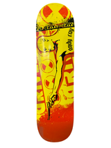 The Driven Andy Roy Dummy Shooter Red/Yellow 8.25" Classic Skateboard Deck