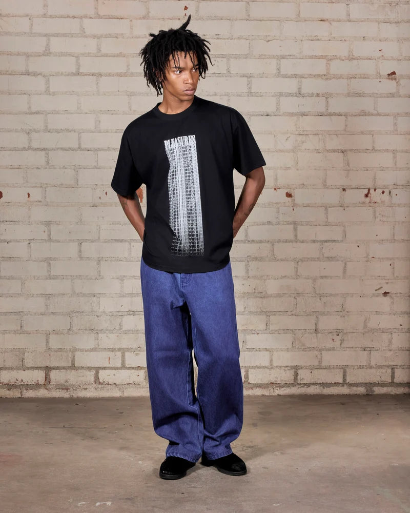 Pleasures Blurred Black S/s Shirt