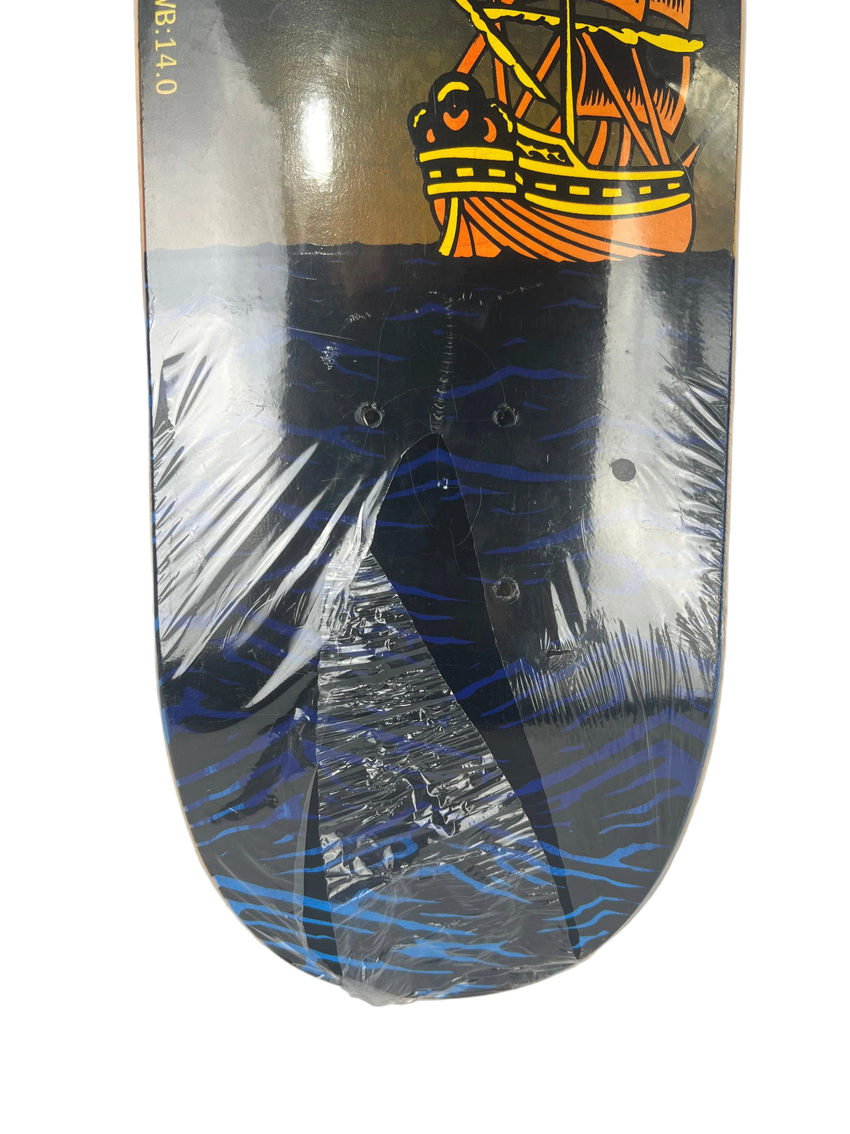 Santa Cruz Jayme Fortune Ship Signed (but not by Jayme) 7.4" Skateboard Deck