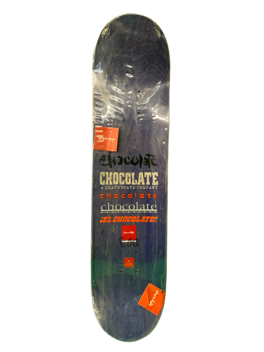 Chocolate Marc Johnson Stencil Logo 8" Classic Skateboard Deck