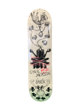 Baker Cyril Jackson Folk Goth Signed 8" Classic Skateboard Deck