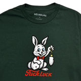 No Hours Lucky Forest Green S/s Shirt