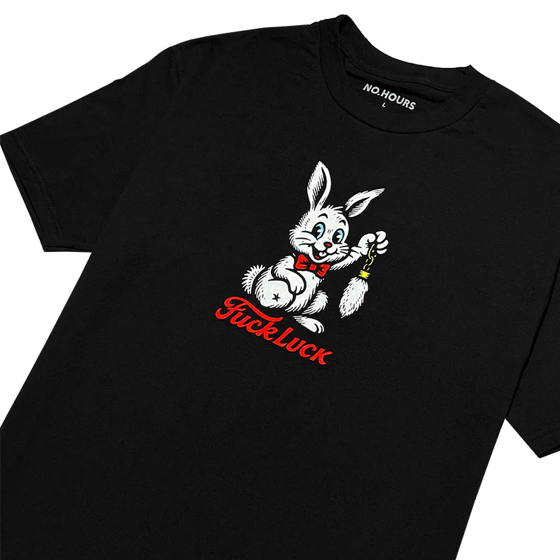 No Hours Lucky Black S/s Shirt