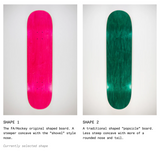 Fucking Awesome Jason Dill Big Logo Collage 8.38" Full Shape Skateboard Deck