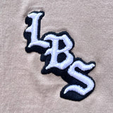 Long Beach Skate Co LBS Long Side String Tan Oversized S/s Shirt