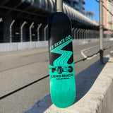 Long Beach Skate Co Grand Prix Assorted Stain Skateboard Deck