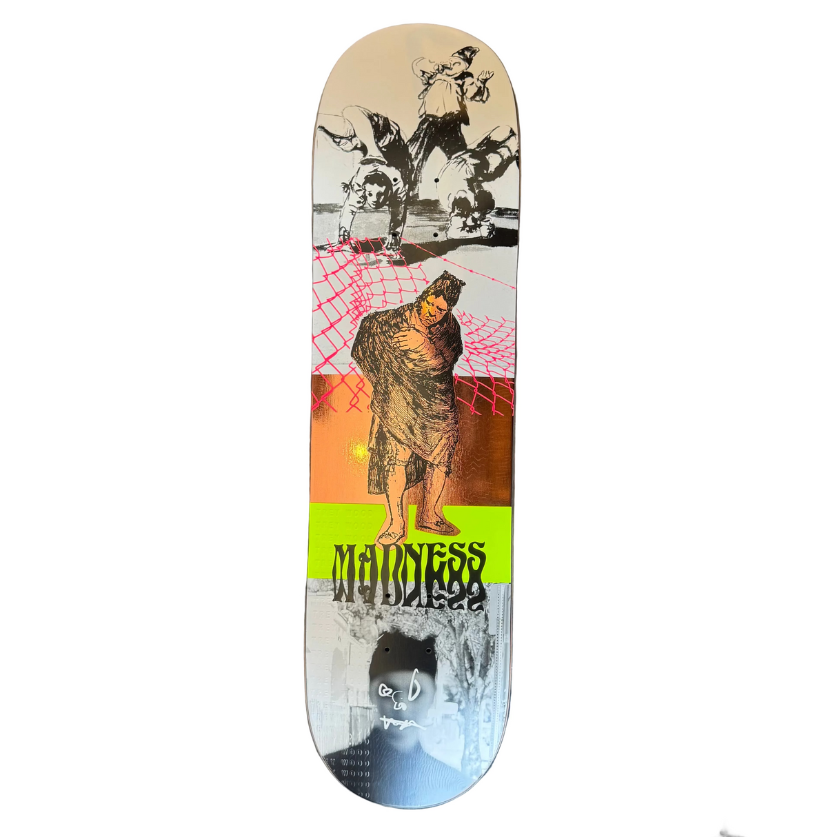 Madness Trey Wood Madhouse Super Sap Resin 7 8.25" Skateboard Deck