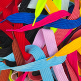 Fat Laces 130cm x 2cm 5 to 7 Eyelets Wide Pair Shoe Lace