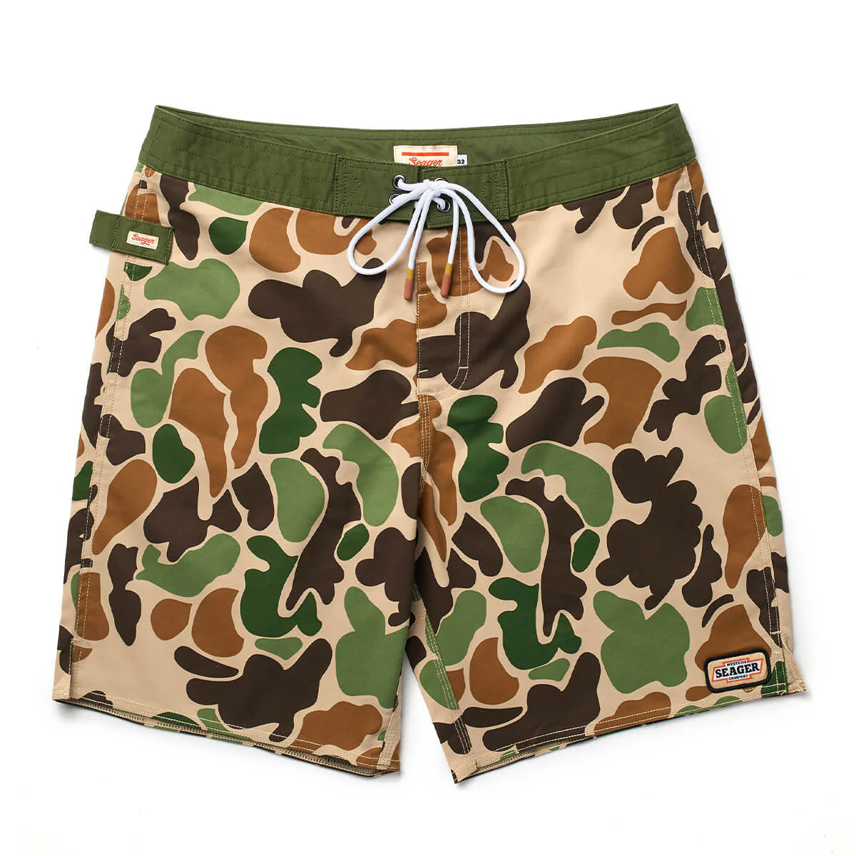 Seager Goldmine Duck Camo Trunks Boardshorts