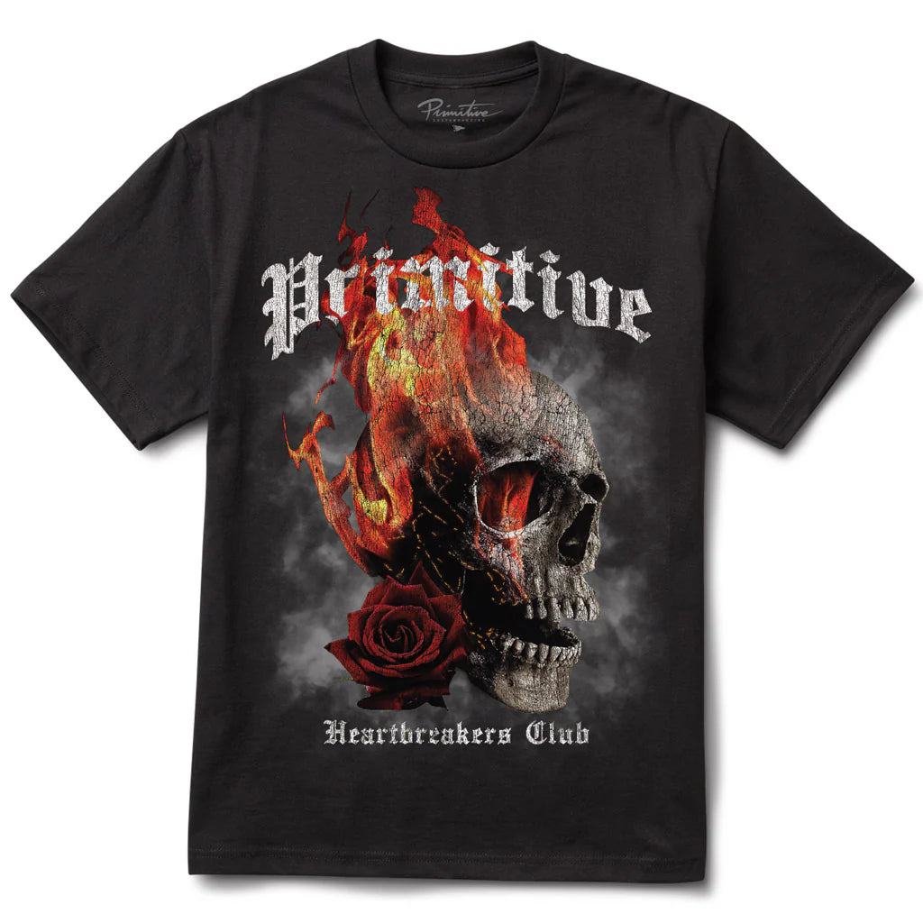 Primitive Torch Black Heavyweight S/s Shirt