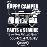 No Hours Happy Camper Navy S/s Shirt