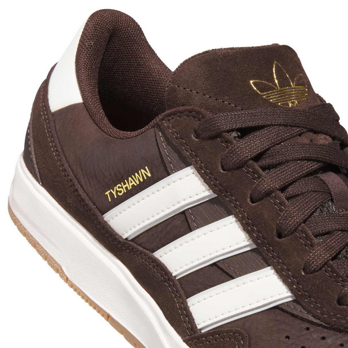 Adidas Tyshawn II Aurora Coffee/Off White/Chalk White Shoes