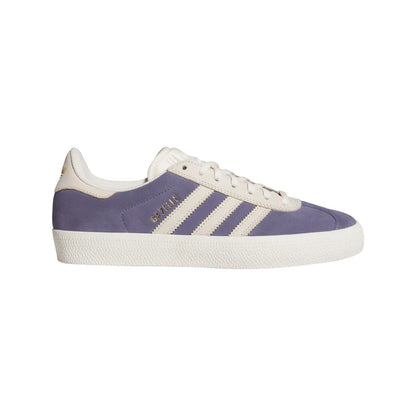 Adidas Gazelle ADV Super Purple/Chalk White/Gold Metallic Shoes