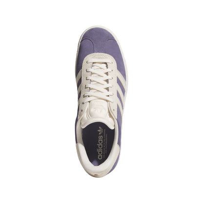 Adidas Gazelle ADV Super Purple/Chalk White/Gold Metallic Shoes