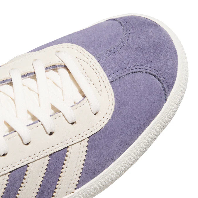Adidas Gazelle ADV Super Purple/Chalk White/Gold Metallic Shoes