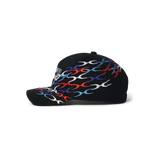 HUF One Racing Black 5 Panel Hat