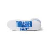 Huf X Thrasher Logo White Socks