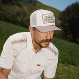 Seager The Herd Cream/Woodland Trucker Snapback Hat