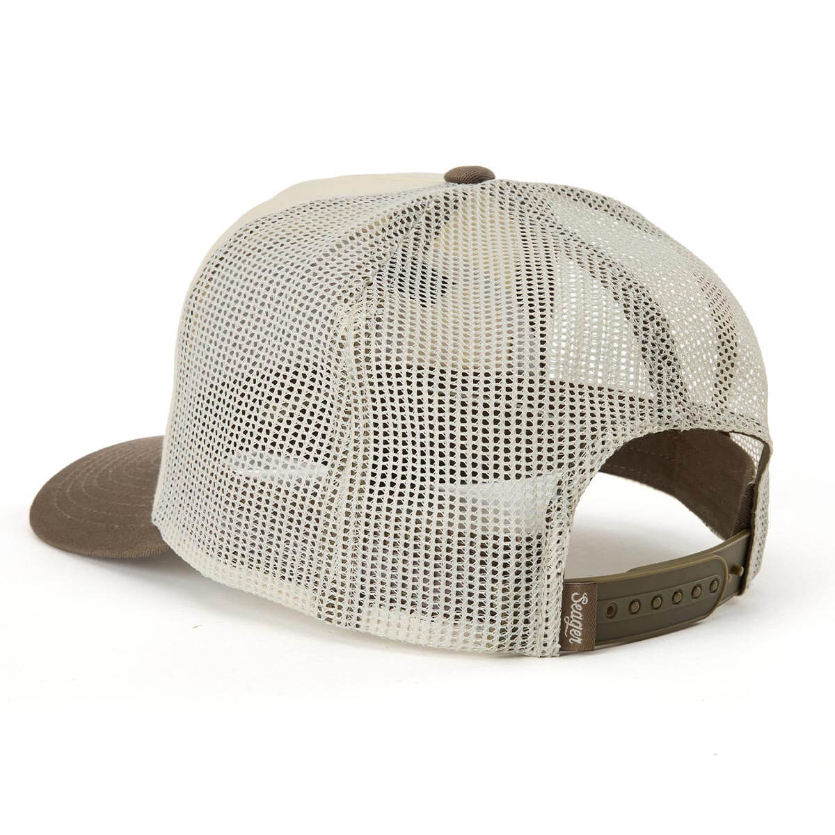 Seager The Herd Cream/Woodland Trucker Snapback Hat