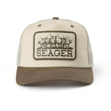 Seager The Herd Cream/Woodland Trucker Snapback Hat