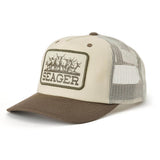 Seager The Herd Cream/Woodland Trucker Snapback Hat