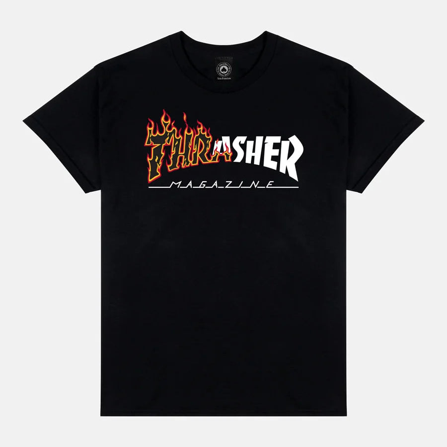 Thrasher Ignite Black S/S Shirt