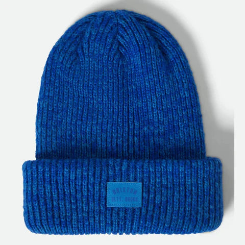 Brixton Wodburn Cyber Blue Tall Brushed Beanie