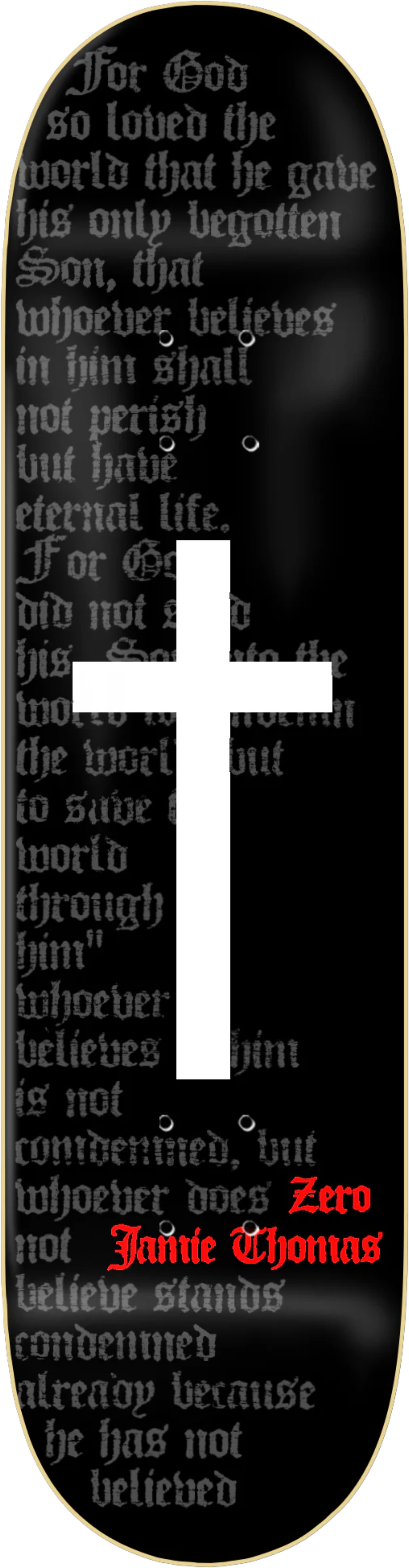 Zero Thomas Cross Skateboard Deck