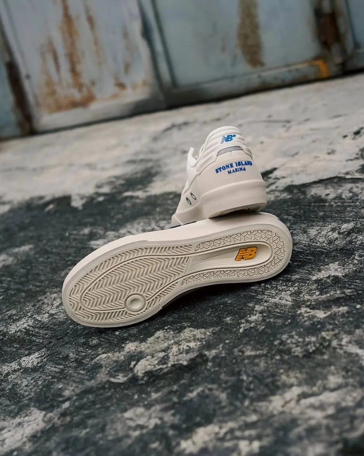 New Balance Numeric 272 Stone Island White Shoes (NM272STN)