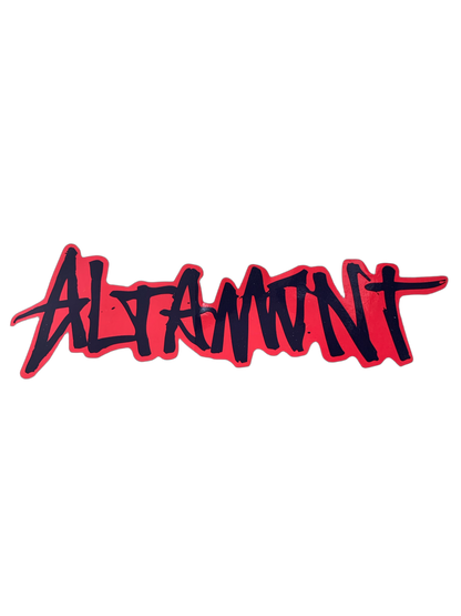 Atlamont Stretch Logo Assorted Sticker 9" x 2"