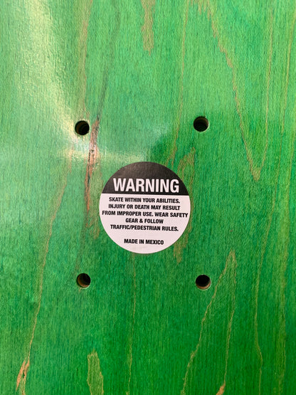 Chico Stix Gzilla Chico Brenes Signed 44/75 9.5" Double Kick Classic Skateboard Deck