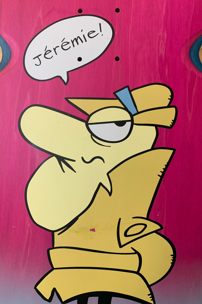 Into the Wild Pink Panther Daclin Pro Model Tim Olson Art 9.9" Classic Skateboard Deck