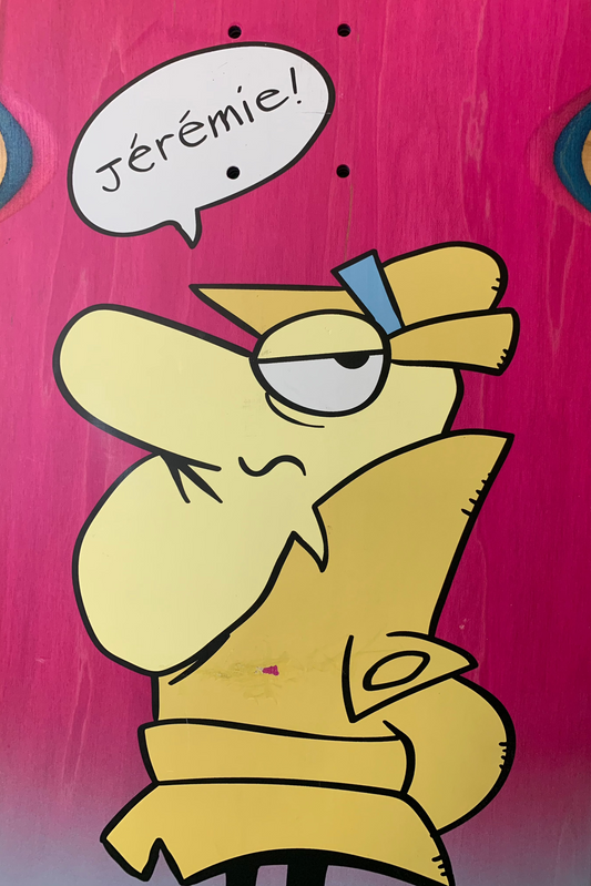 Into the Wild Pink Panther Daclin Pro Model Tim Olson Art 9.9" Classic Skateboard Deck