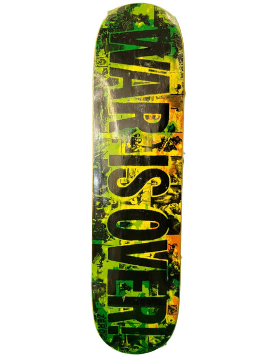 Zero 2008 War is Over 7.8" Shallow Grave Classic Skateboard Deck