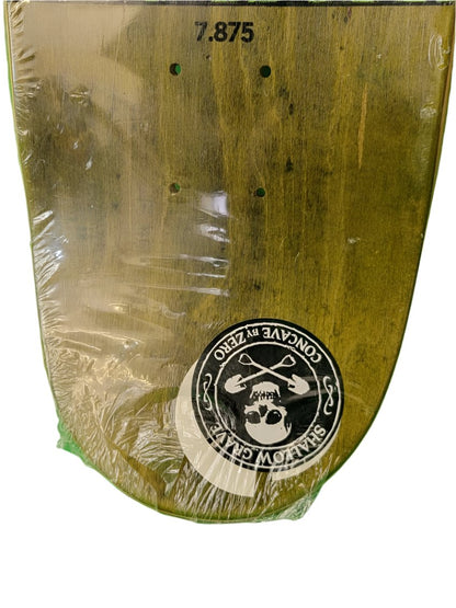 Zero 2008 War is Over 7.8" Shallow Grave Classic Skateboard Deck