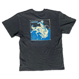 Brixton Madden Black Worn Wash S/s Standard Tee Shirt