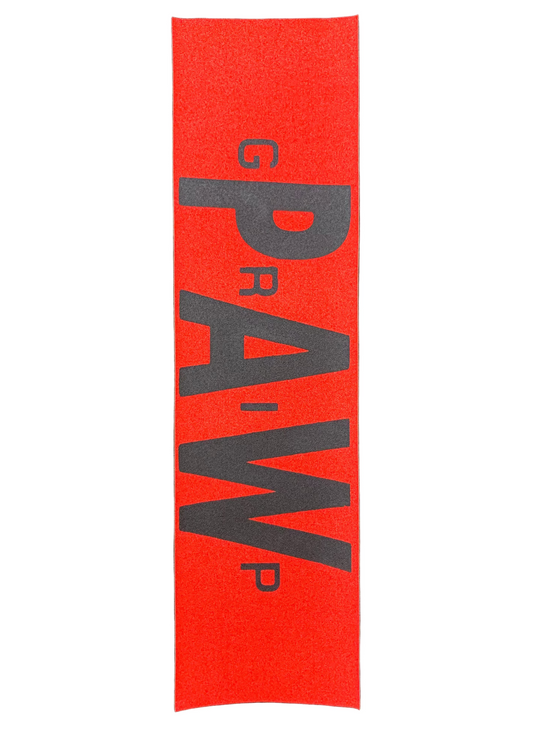 Paw BIG LOGO Red/Black 9" x 33" Graphic Griptape