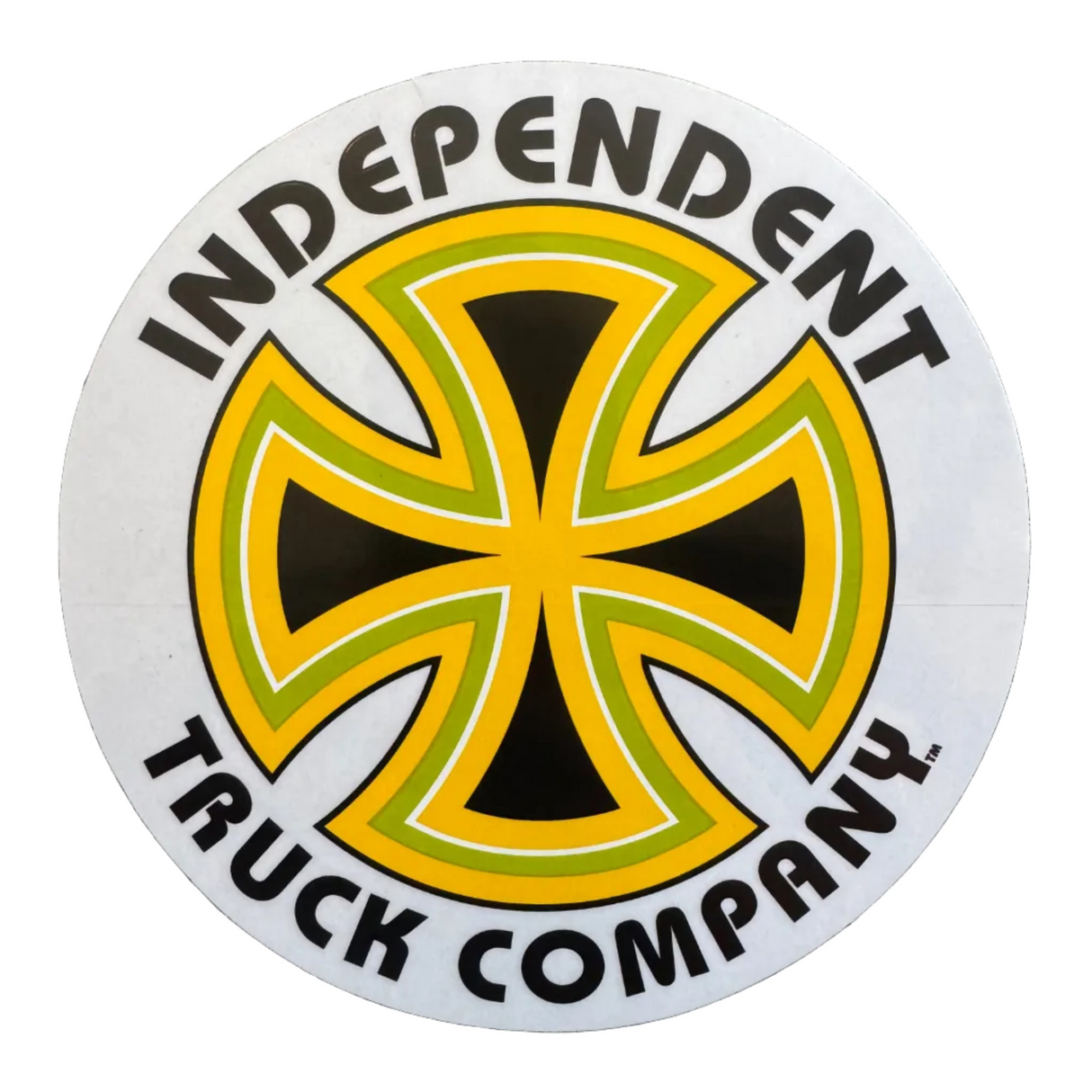 Independent Truck Co Iron Cross 6" Sticker