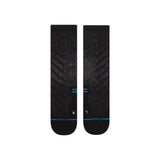 Stance Run Light Black Crew Socks