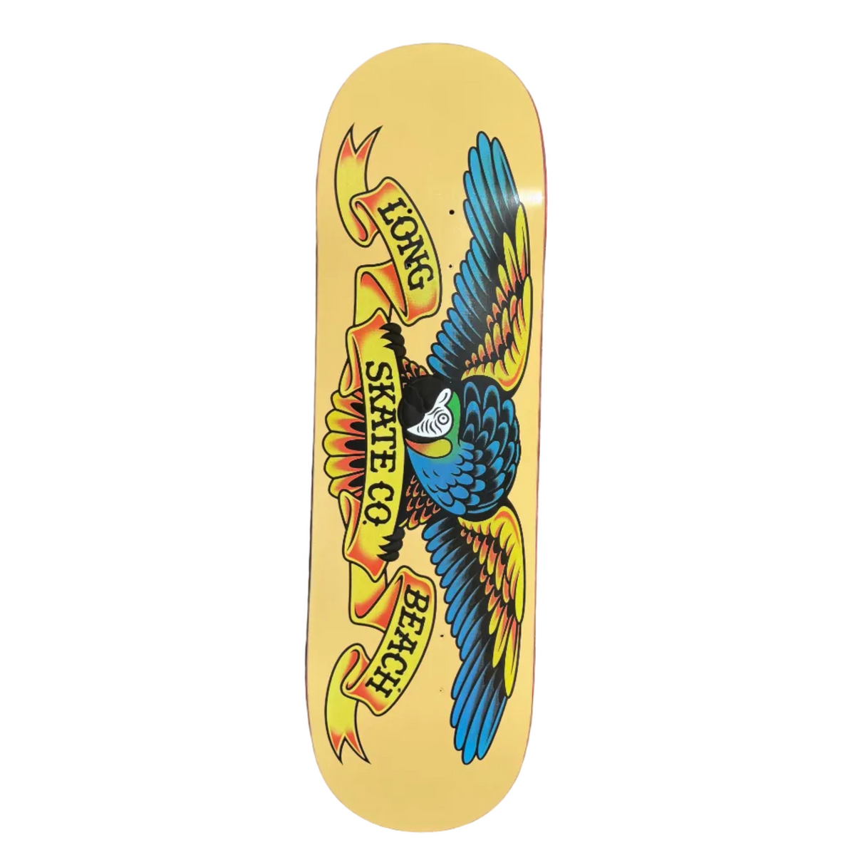 Long Beach Skate Co Classic Parrot Tan 9.0" Skateboard Deck