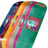 Long Beach Skate Co Postcard From Kevin "Spanky" Long Assorted Stain Skateboard Deck