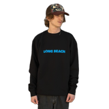 Girl x LB Skate “We OG Long Beach” Black Crewneck Sweatshirt