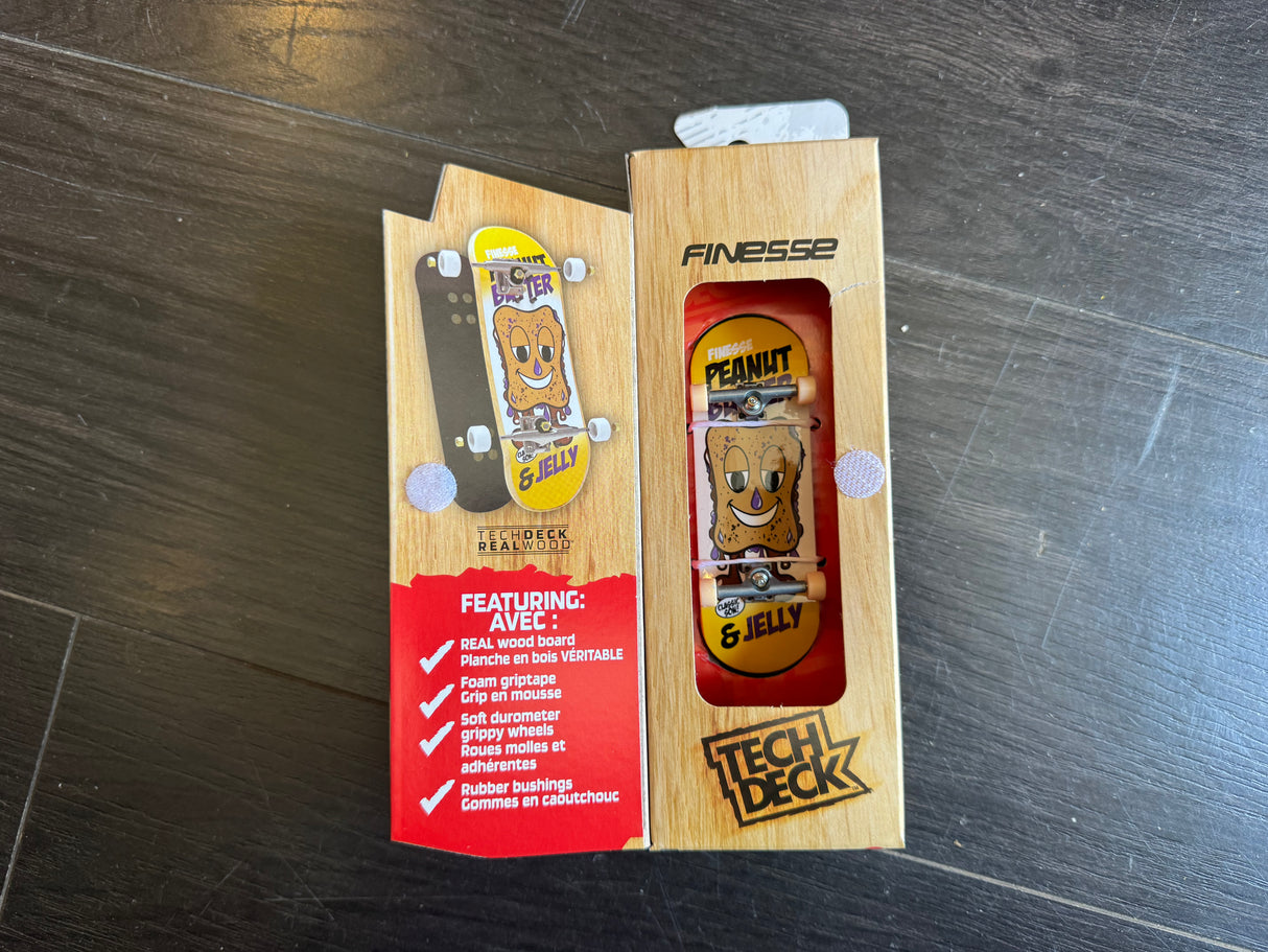 Tech Deck Finesse PB&J Performance Series Fingerboard Complete