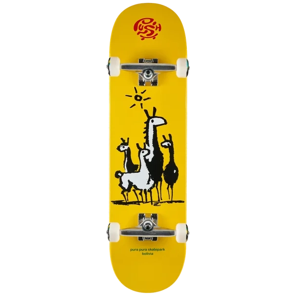 Push Bolivia MLSL Yellow 8.0" Complete Skateboard